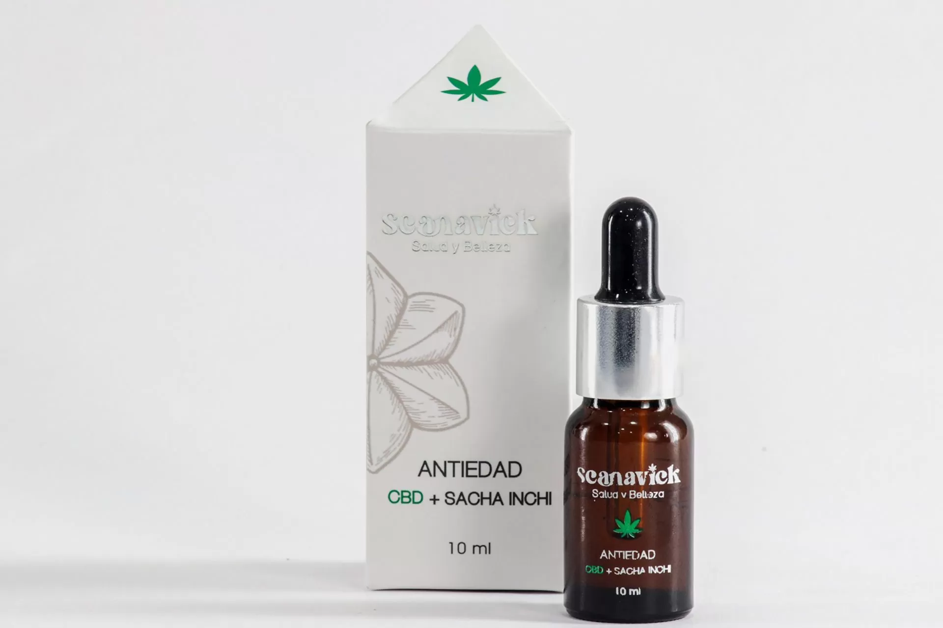 Aceite facial antiedad CBD 3% + Sacha Inchi